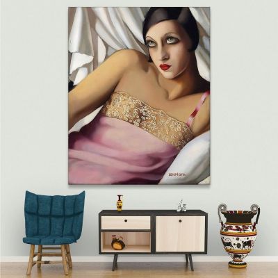 The Pink Blouse Tamara de Lempicka lmt54 canvas print 