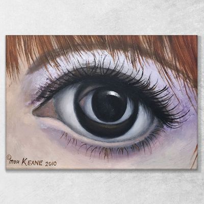 Silver Lining Margaret Keane mke20 canvas print 