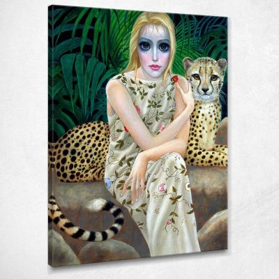 A Happy Day In Heaven Margaret Keane mke32 canvas print 