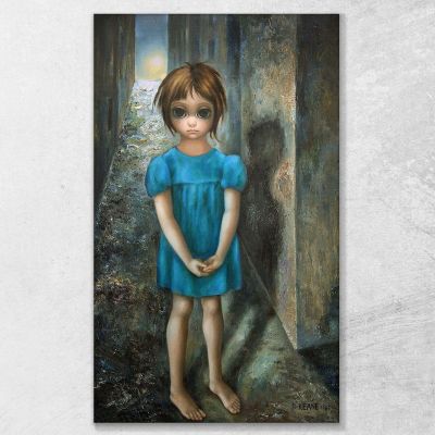 Big Eyes Margaret Keane mke41 canvas print 