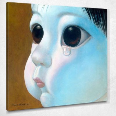 Blue Moon Margaret Keane mke51 canvas print 
