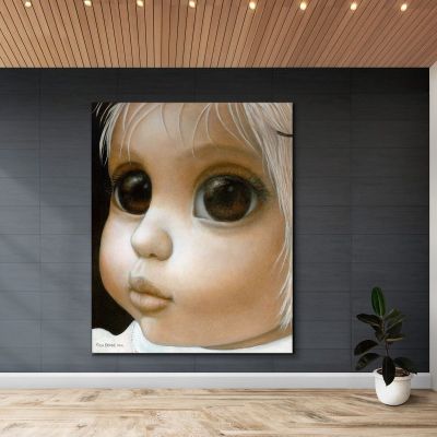 Charlotte Margaret Keane mke56 canvas print 