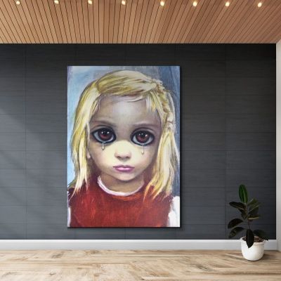 Keane Margaret Keane mke79 canvas print 