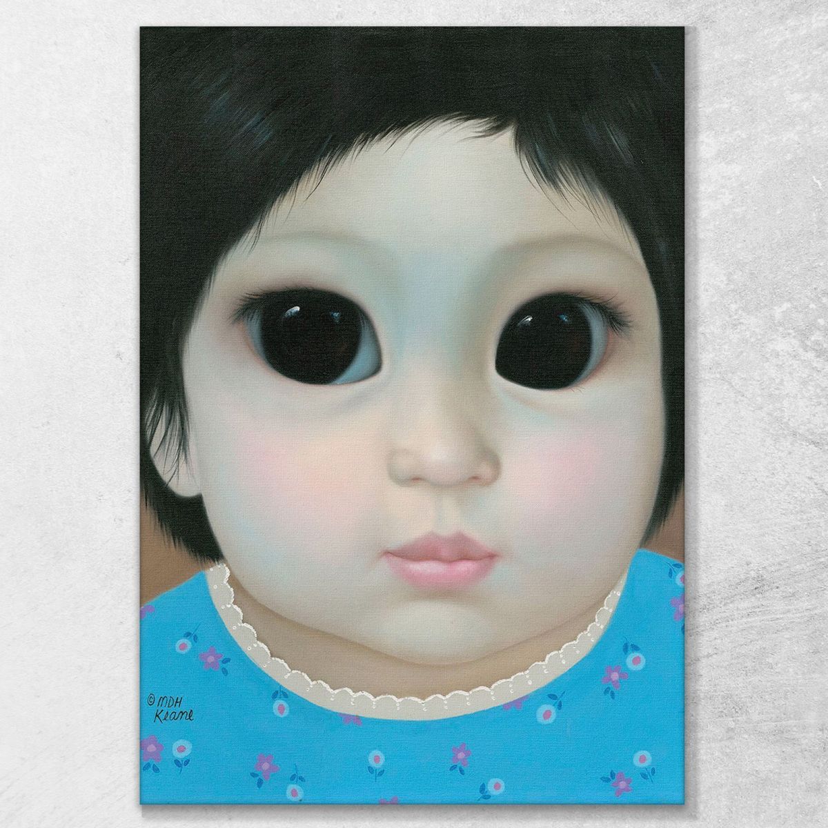 Li Na Margaret Keane mke83 canvas print 