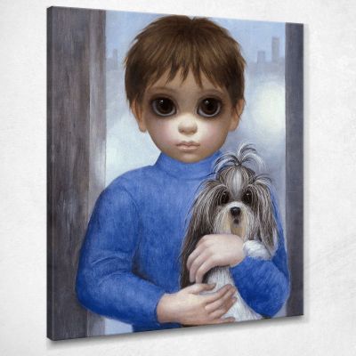 Long Lost Friends Margaret Keane mke84 canvas print 