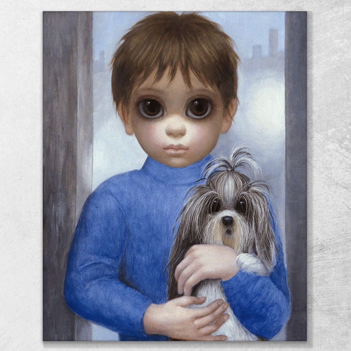 Long Lost Friends Margaret Keane mke84 canvas print 