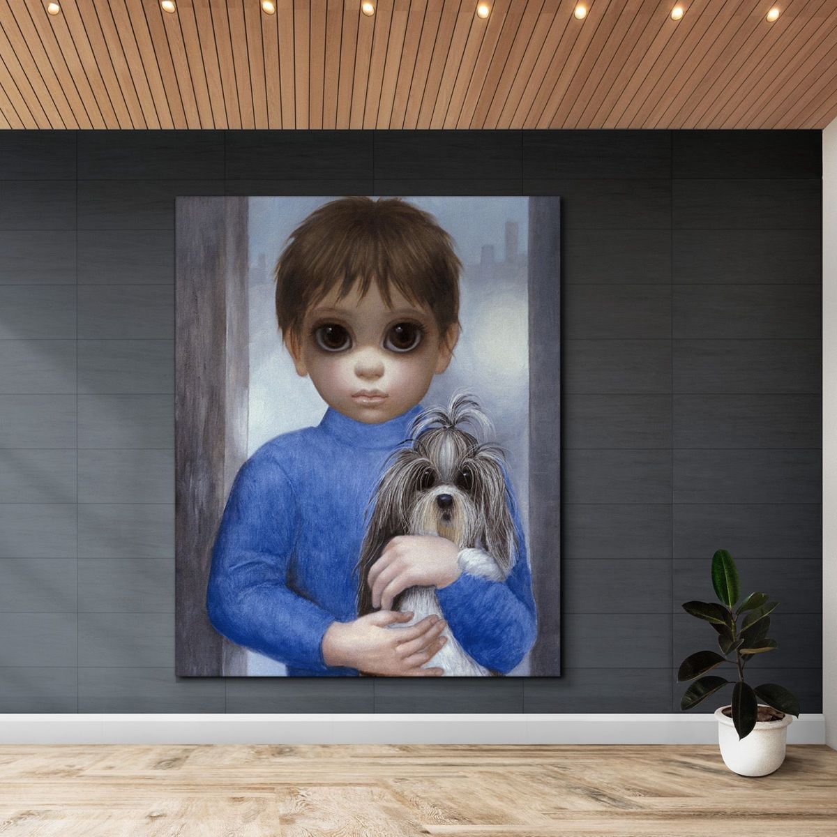 Long Lost Friends Margaret Keane mke84 canvas print 