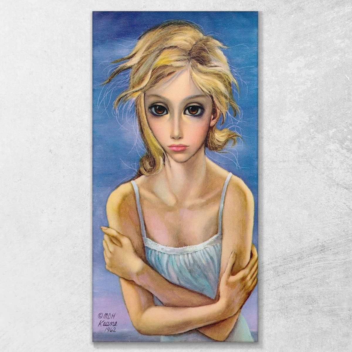 Portrait Of Margaret Keane Margaret Keane mke87 canvas print 