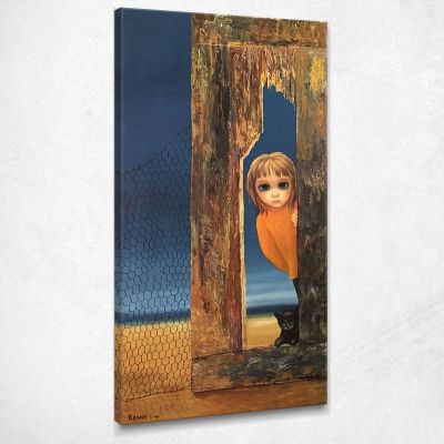 The Lookout Margaret Keane mke110 canvas print 