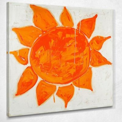 Oh My Sun Mario Schifano mas24 canvas print 