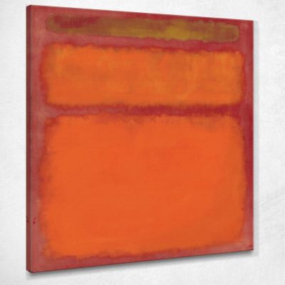 Orange Red Yellow Mark Rothko rk16 canvas print 