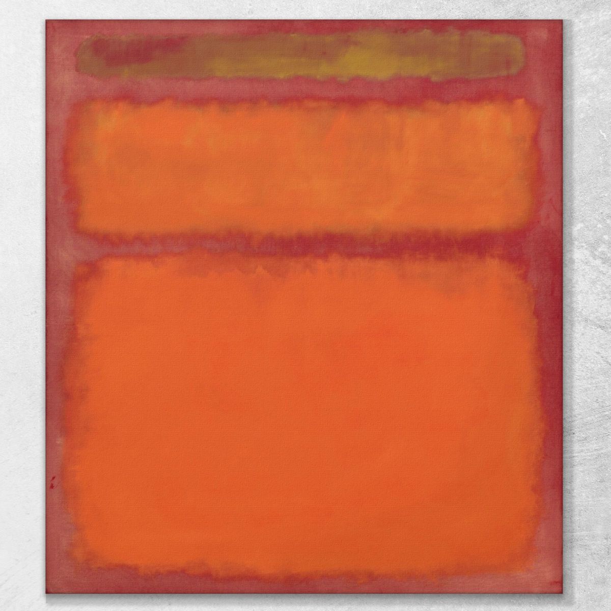 Orange Red Yellow Mark Rothko rk16 canvas print 