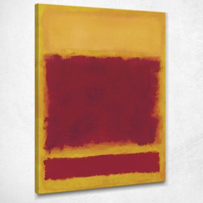 Orange Yellow Red Mark Rothko rk17 canvas print 