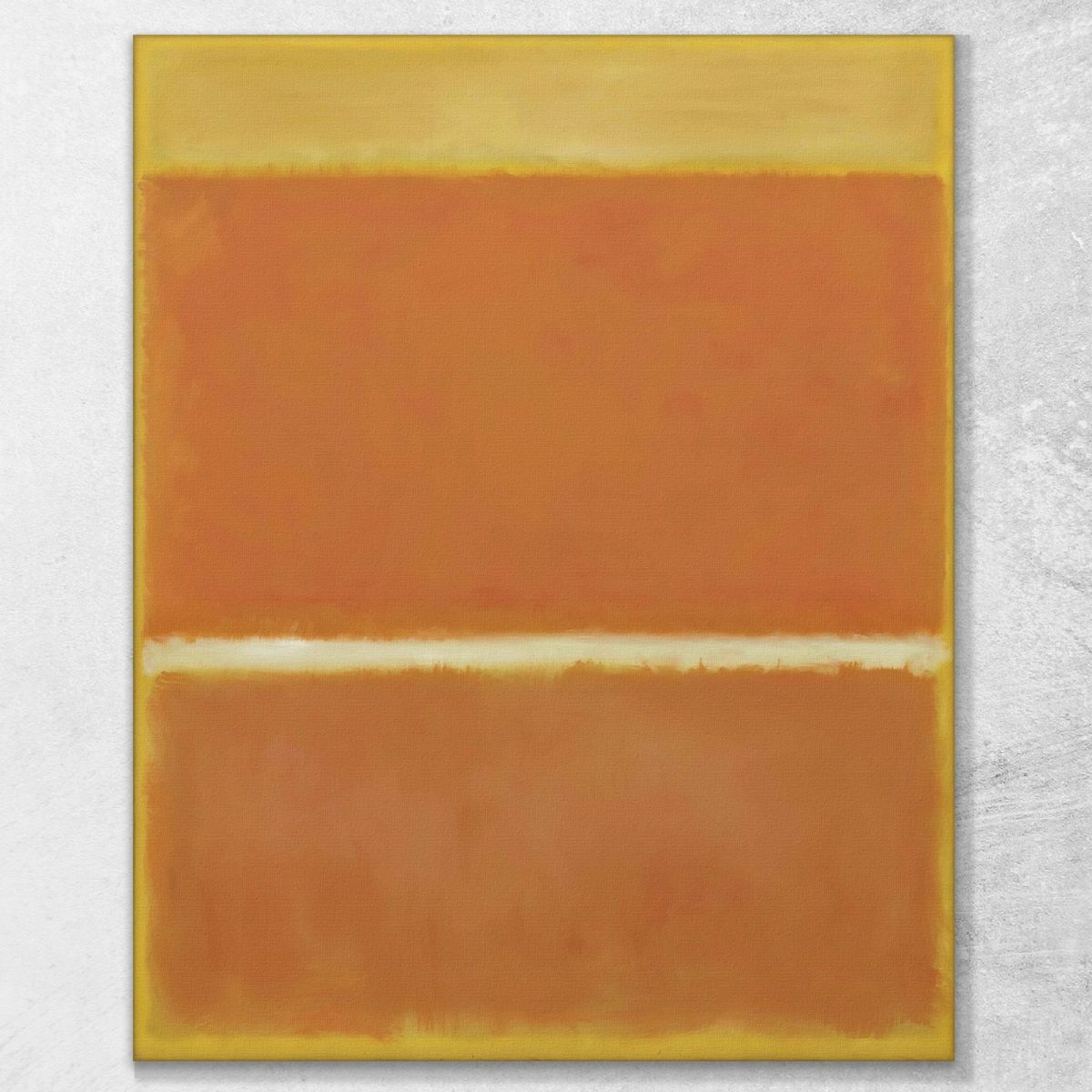 Saffron Mark Rothko rk19 canvas print 