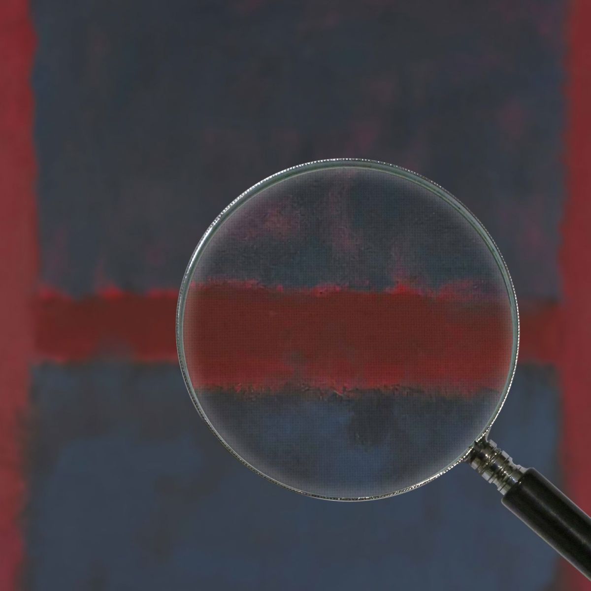 Untitled - Black On Brown Mark Rothko rk22 canvas print