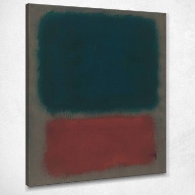 Untitled - Blue Green Red Mark Rothko rk25 canvas print 