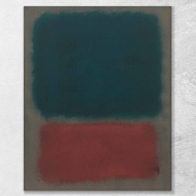 Untitled - Blue Green Red Mark Rothko rk25 canvas print 