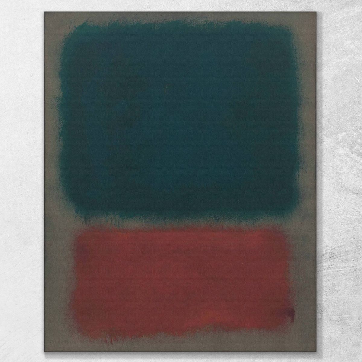 Untitled - Blue Green Red Mark Rothko rk25 canvas print 