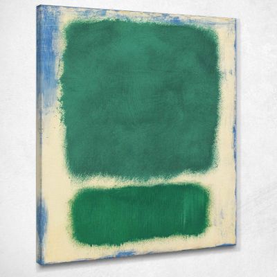 Untitled - Cream Green And Blue Light Mark Rothko rk27 canvas print 