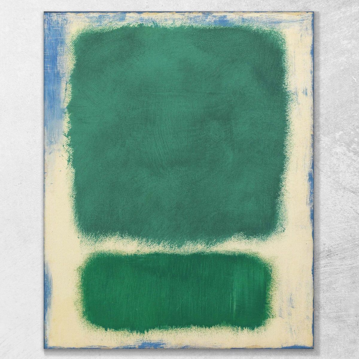 Untitled - Cream Green And Blue Light Mark Rothko rk27 canvas print 