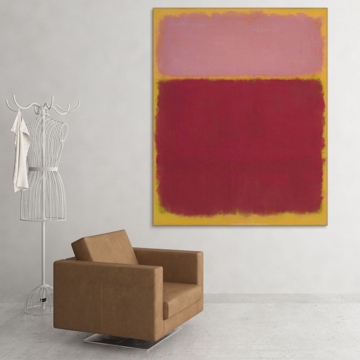 Untitled 17 Mark Rothko rk33 canvas print 