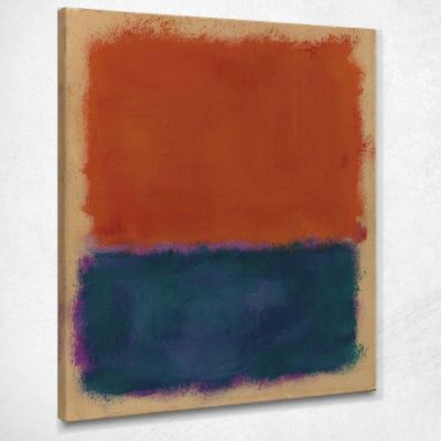 Untitled - Orange Purple Mark Rothko rk37 canvas print 