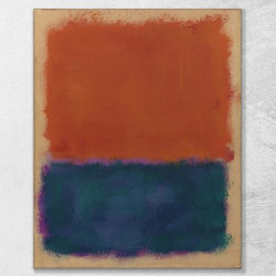 Untitled - Orange Purple Mark Rothko rk37 canvas print 