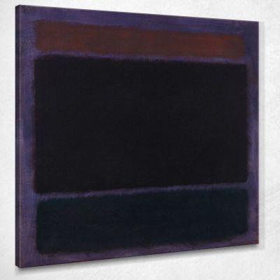 Untitled - Purple Black Mark Rothko rk38 canvas print 