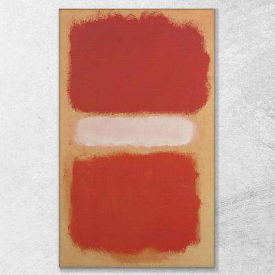 Untitled - Red White And Beige Mark Rothko rk41 canvas print 