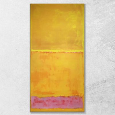 Untitled - Yellow Pink Mark Rothko rk44 canvas print 