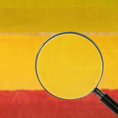 Untitled - Yellow Yellow Red Mark Rothko rk45 canvas print