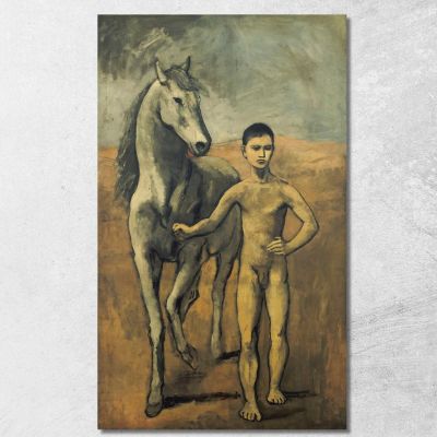 Boy Leading A Horse Pablo Picasso ppc3 canvas print 