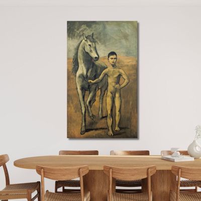 Boy Leading A Horse Pablo Picasso ppc3 canvas print 