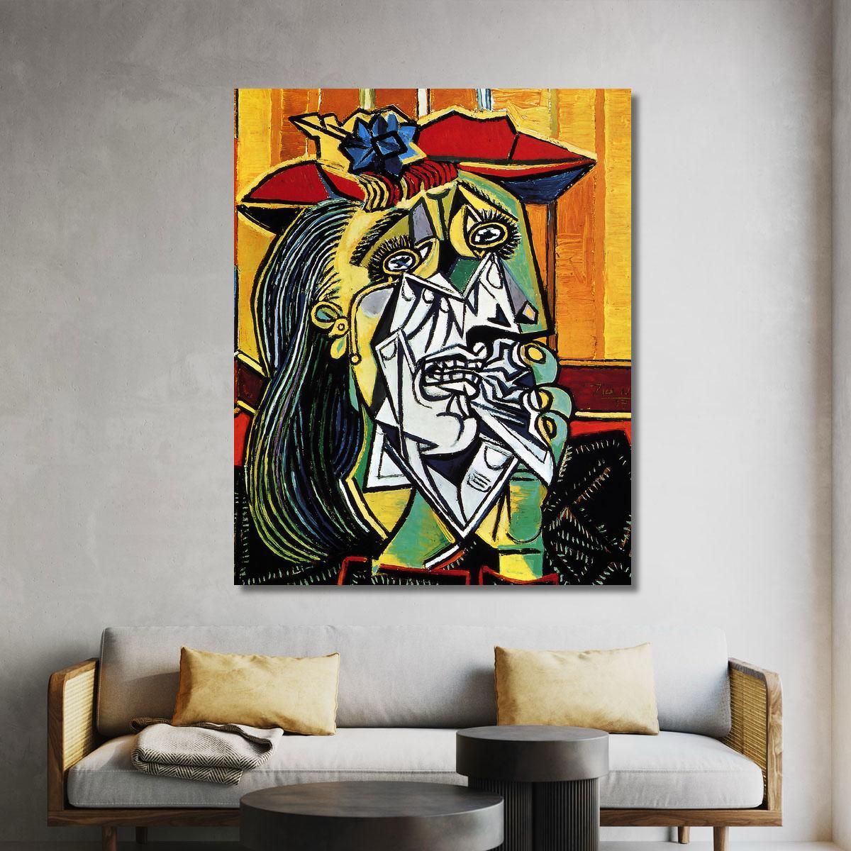 The Weeping Woman Pablo Picasso ppc34 canvas print 
