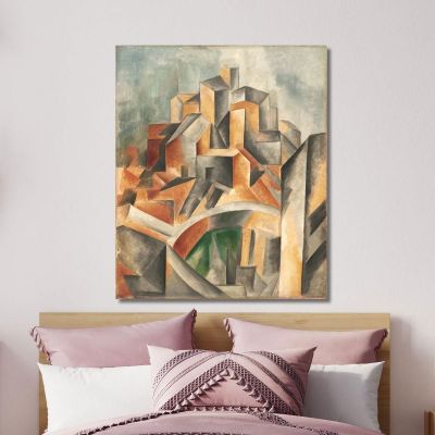 The Horta De Ebro Reservoir Pablo Picasso ppc35 canvas print 