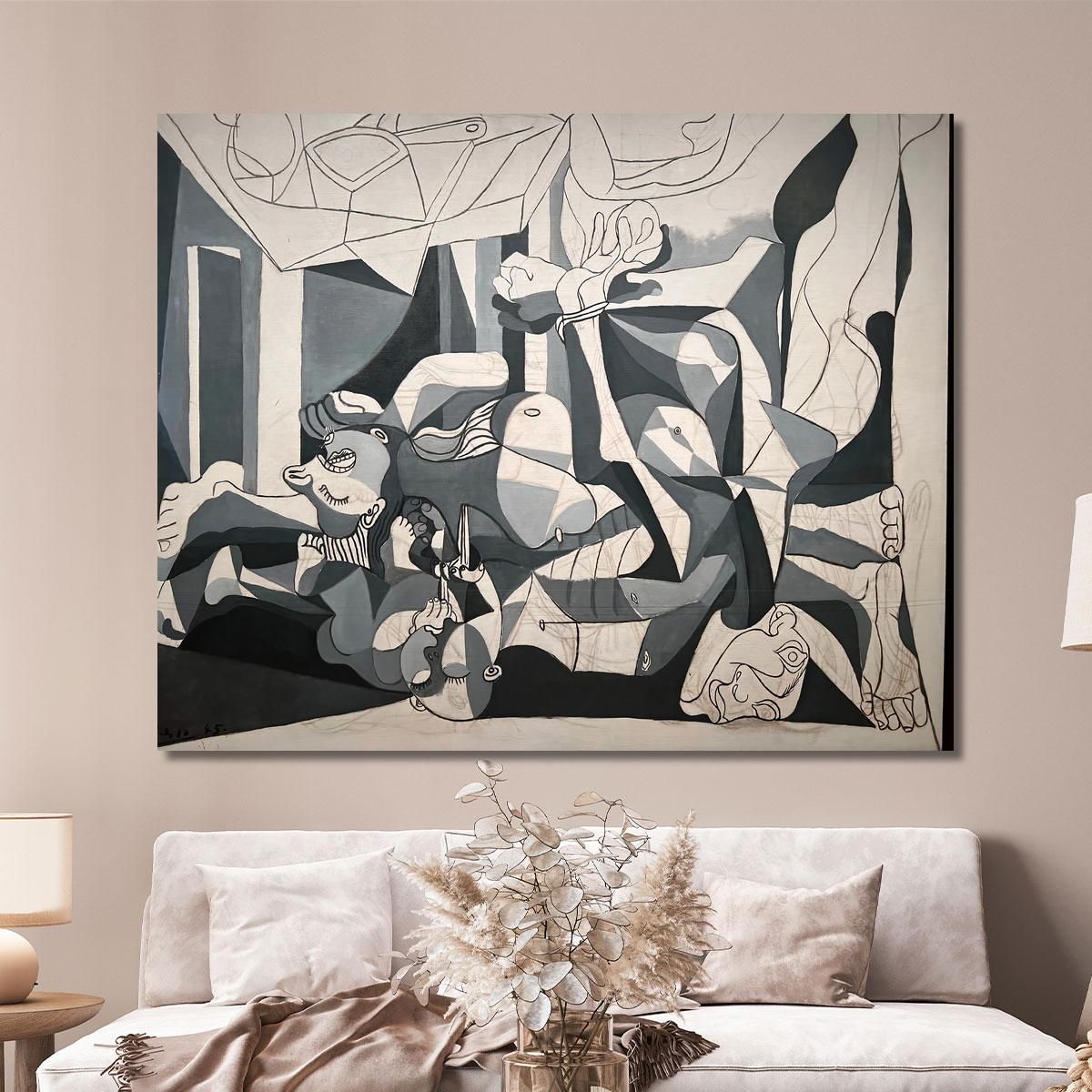 The Charnel House Pablo Picasso ppc39 canvas print 
