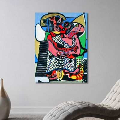 The Kiss Pablo Picasso ppc46 canvas print 