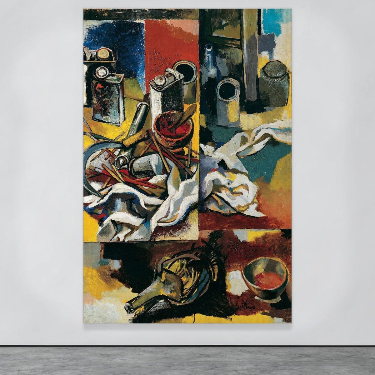 The Force Of Things Renato Guttuso rg13 canvas print 