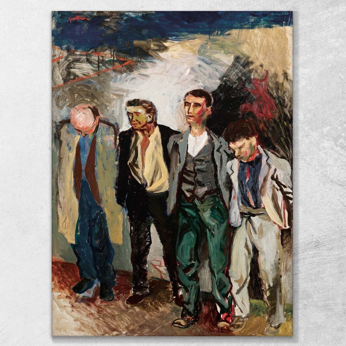Execution Of Patriots Renato Guttuso rg24 canvas print 