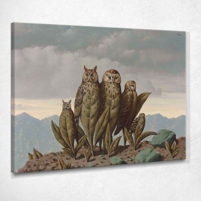 Companions Of Fear René Magritte rm2 canvas print 