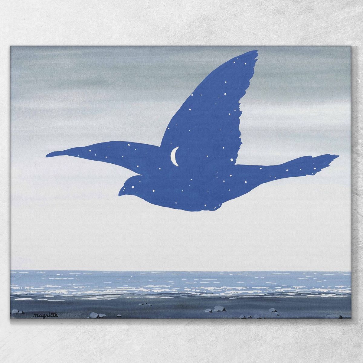 The Kiss René Magritte rm6 canvas print 