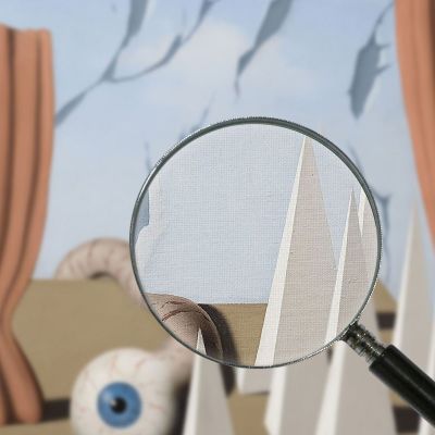 The Poetic World René Magritte rm10 canvas print