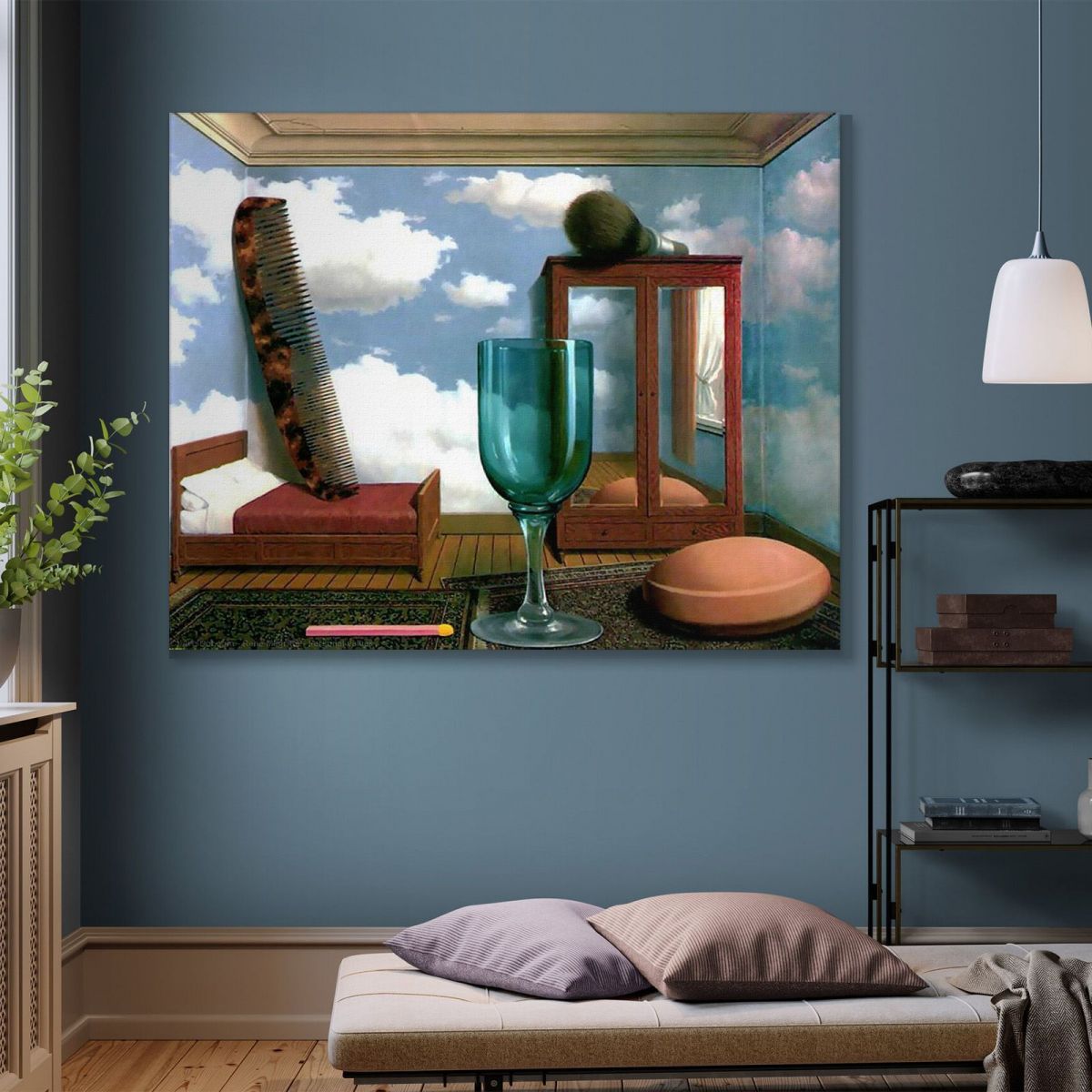 Personal Values René Magritte rm15 canvas print 