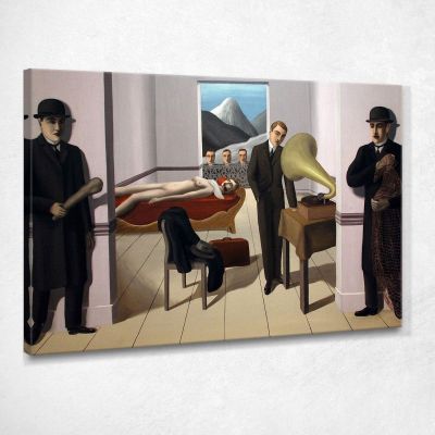 The Threatened Assassin René Magritte rm28 canvas print 