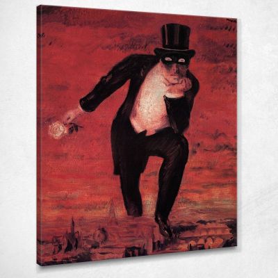 The Return Of The Flame René Magritte rm35 canvas print 