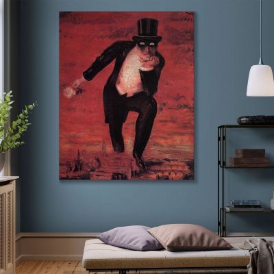 The Return Of The Flame René Magritte rm35 canvas print 