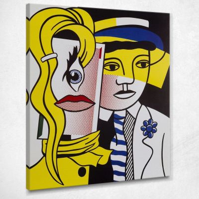 American Roy Lichtenstein rl1 canvas print 