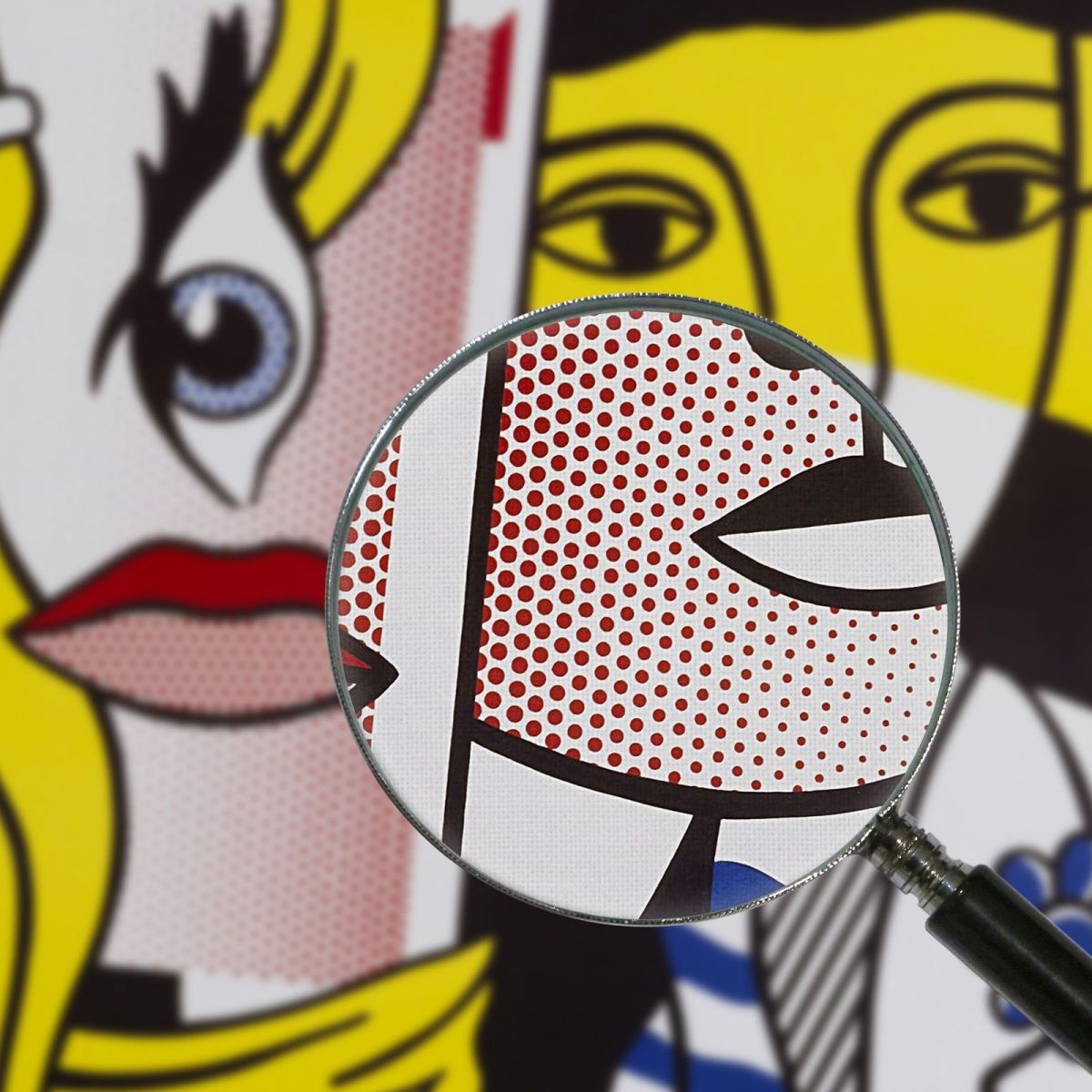 American Roy Lichtenstein rl1 canvas print