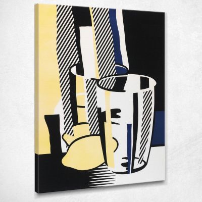 In Front Of The Mirror Roy Lichtenstein rl2 canvas print 