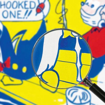Look At Mickey Mouse Roy Lichtenstein rl73 canvas print